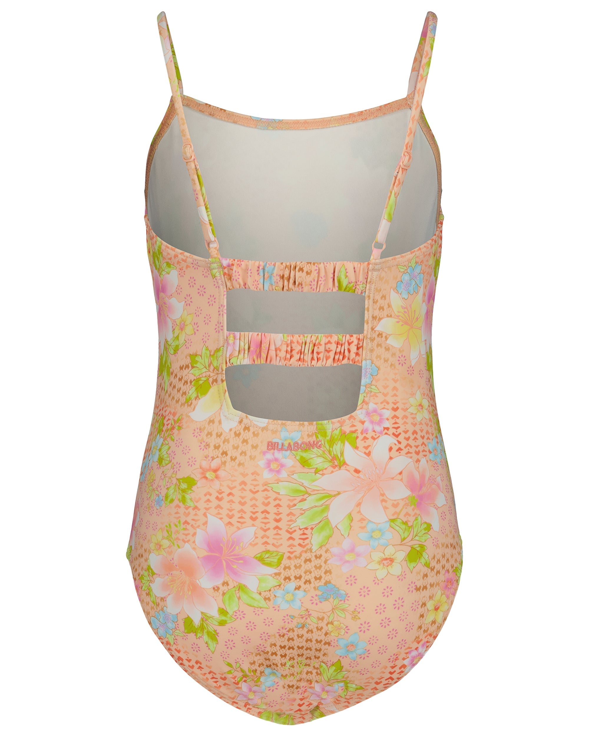 Billabong Girls Crazy For Coral One Piece Swimsuit