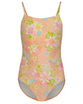 Billabong Girls Crazy For Coral One Piece Swimsuit