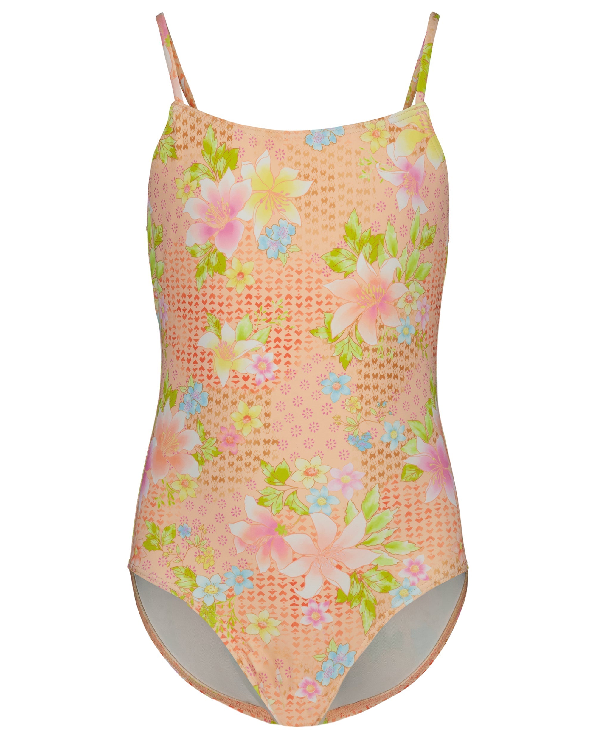 Billabong Girls Crazy For Coral One Piece Swimsuit