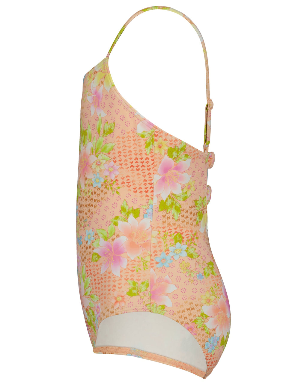 Billabong Girls Crazy For Coral One Piece Swimsuit