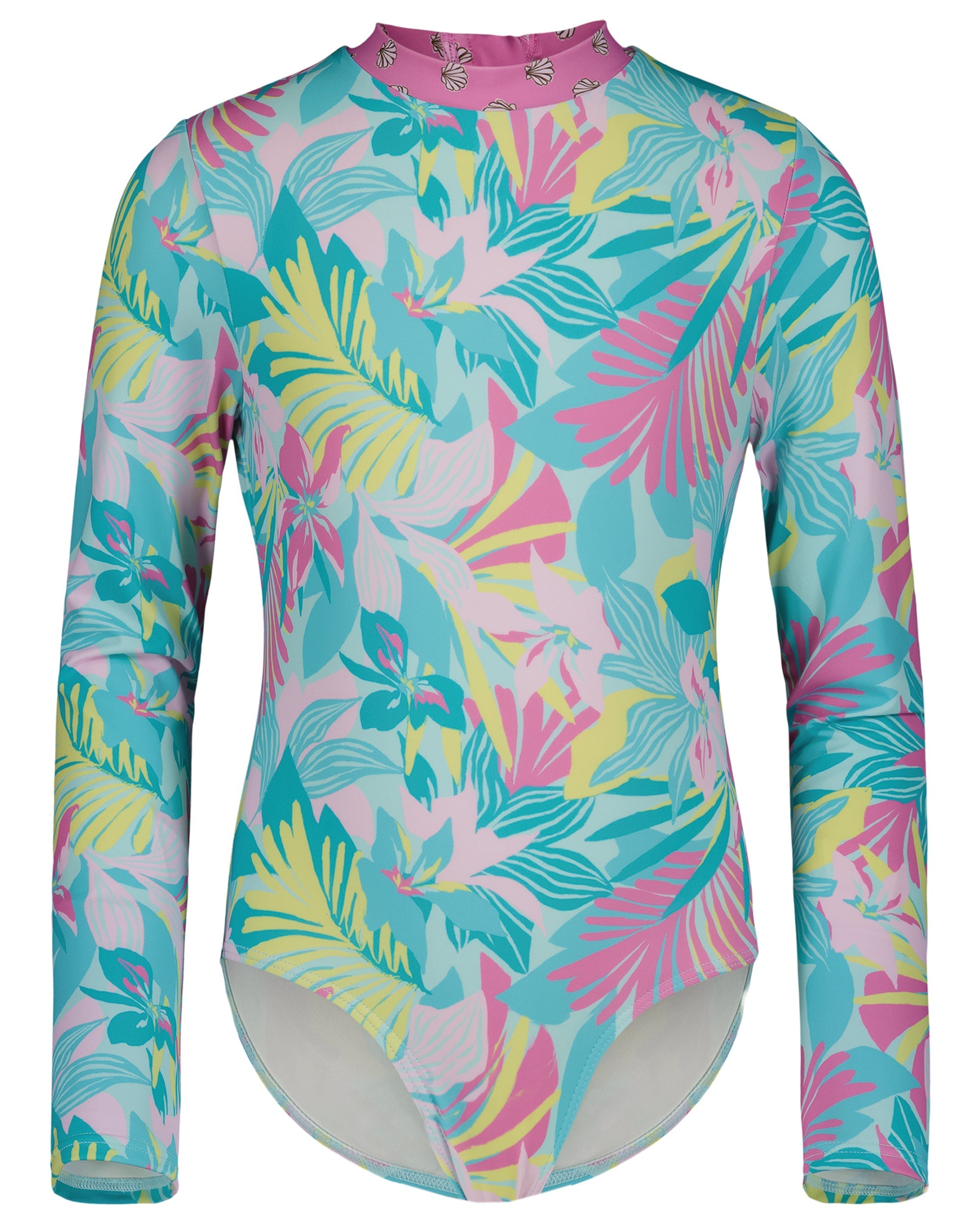 Billabong Girls Des Tropics Onesie Swimsuit
