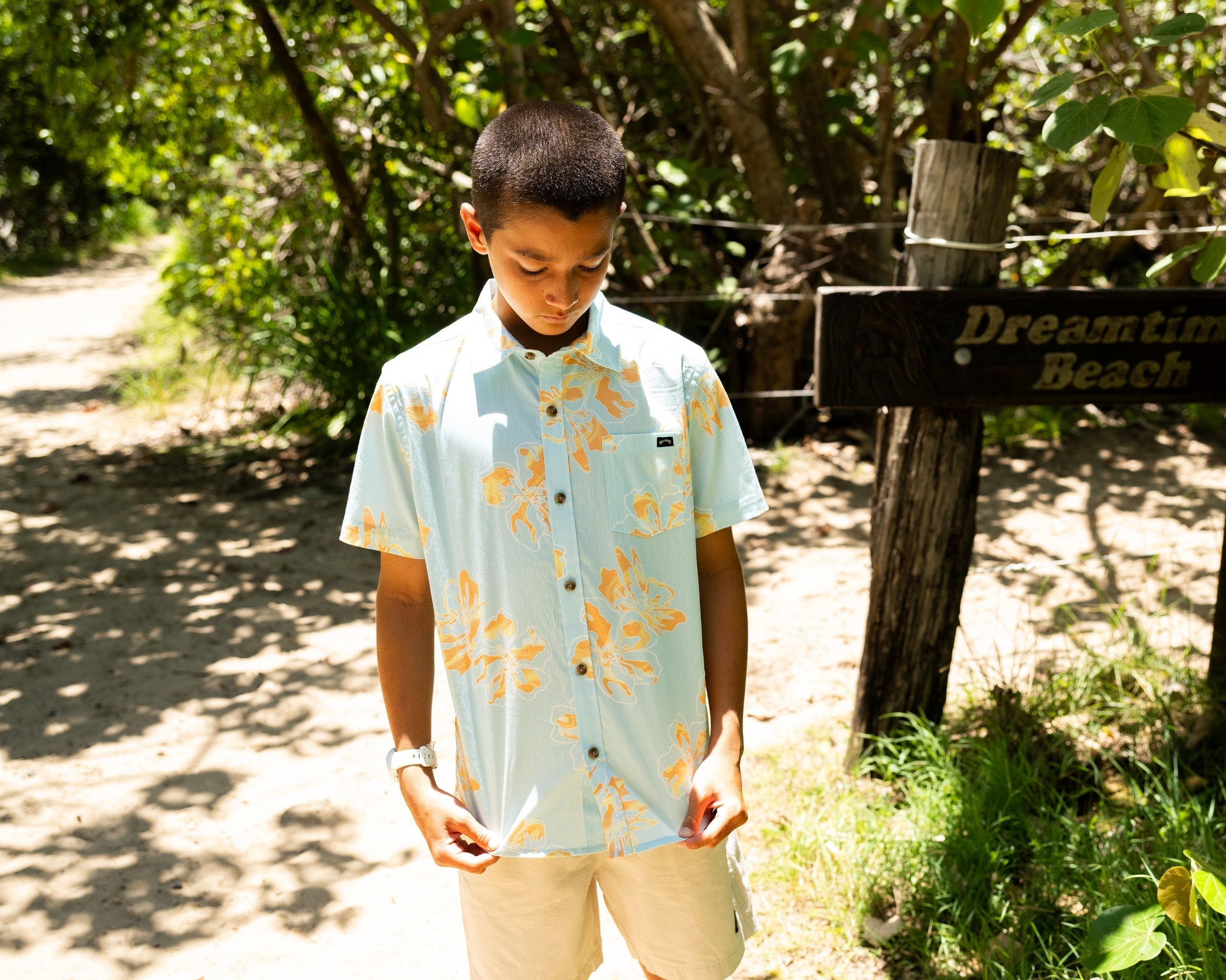 Billabong Boys Sundays Short Sleeve Shirt