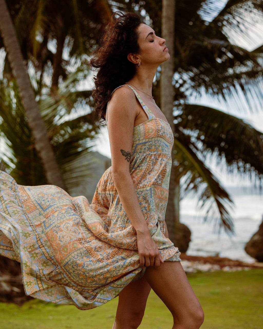 Billabong All Good Maxi Dress - Twilight Blue