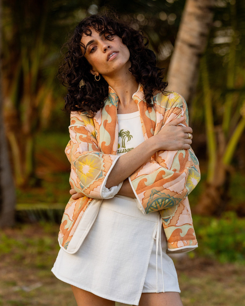 Billabong Folk Story 2 Quilted Jacket - Sand