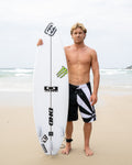 Billabong A.I. Rising Sun Pro 22 Boardshorts - Black/White..