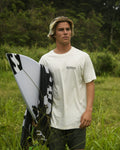 Billabong Make Tracks Adiv Premium Short Sleeve T-Shirt - Off White