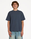 Billabong Arch Up Short Sleeve Knit T-Shirt - Charcoal