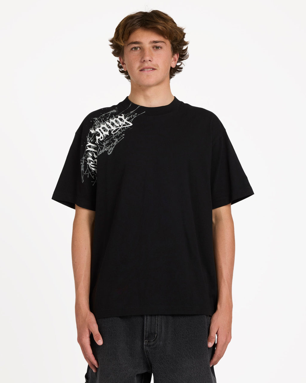 Billabong Immortal Blast Short Sleeve Knit T-Shirt - Black