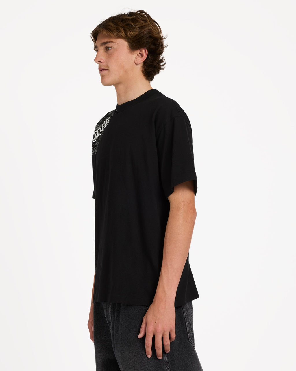 Billabong Immortal Blast Short Sleeve Knit T-Shirt - Black