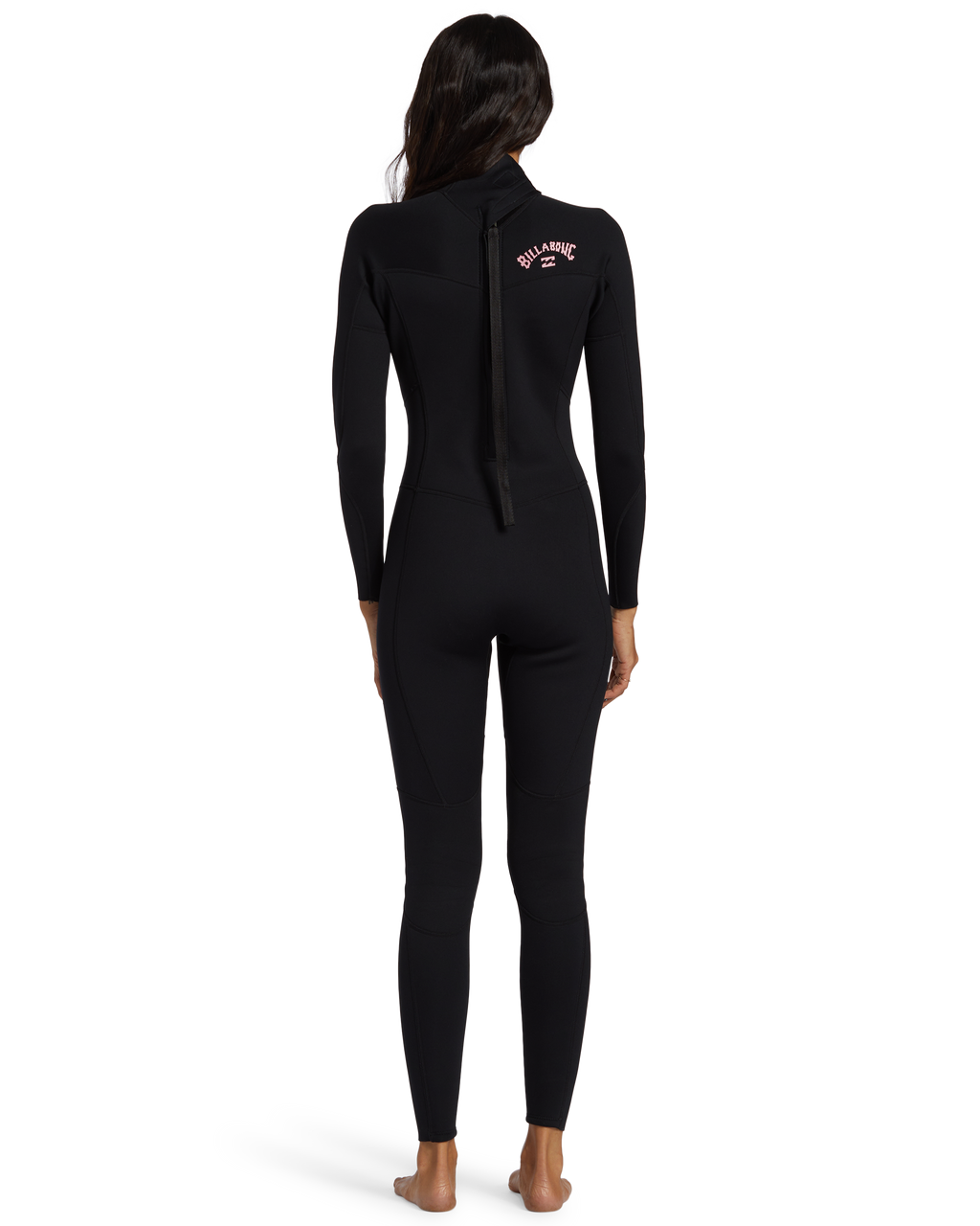 Billabong 3/2mm Foil Flatlock Back Zip Wetsuit - Black