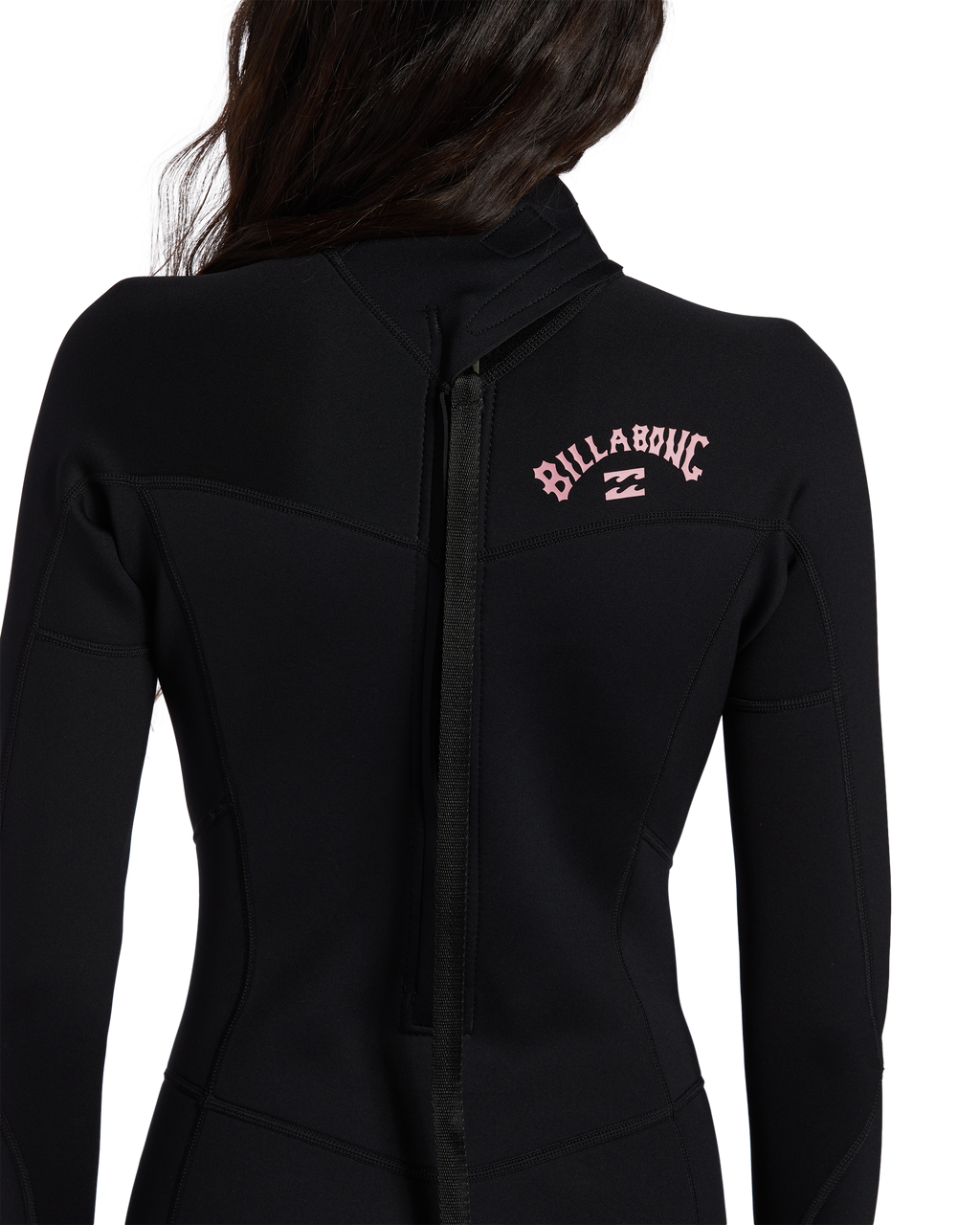 Billabong 3/2mm Foil Flatlock Back Zip Wetsuit - Black