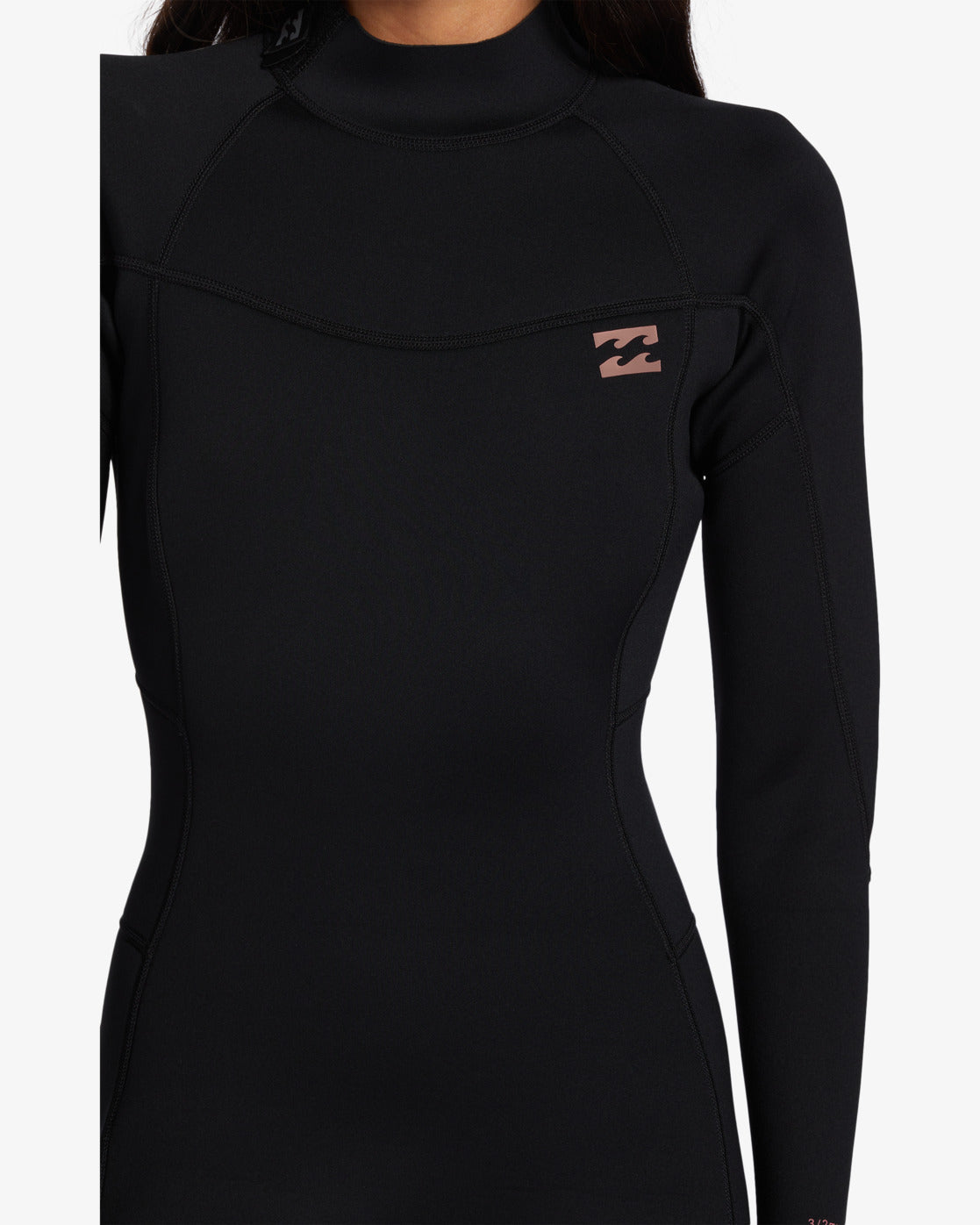 Billabong 3/2mm Foil GBS Back Zip Wetsuit - Black