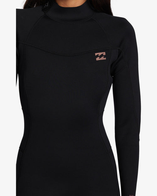 Billabong 3/2mm Foil GBS Back Zip Wetsuit - Black