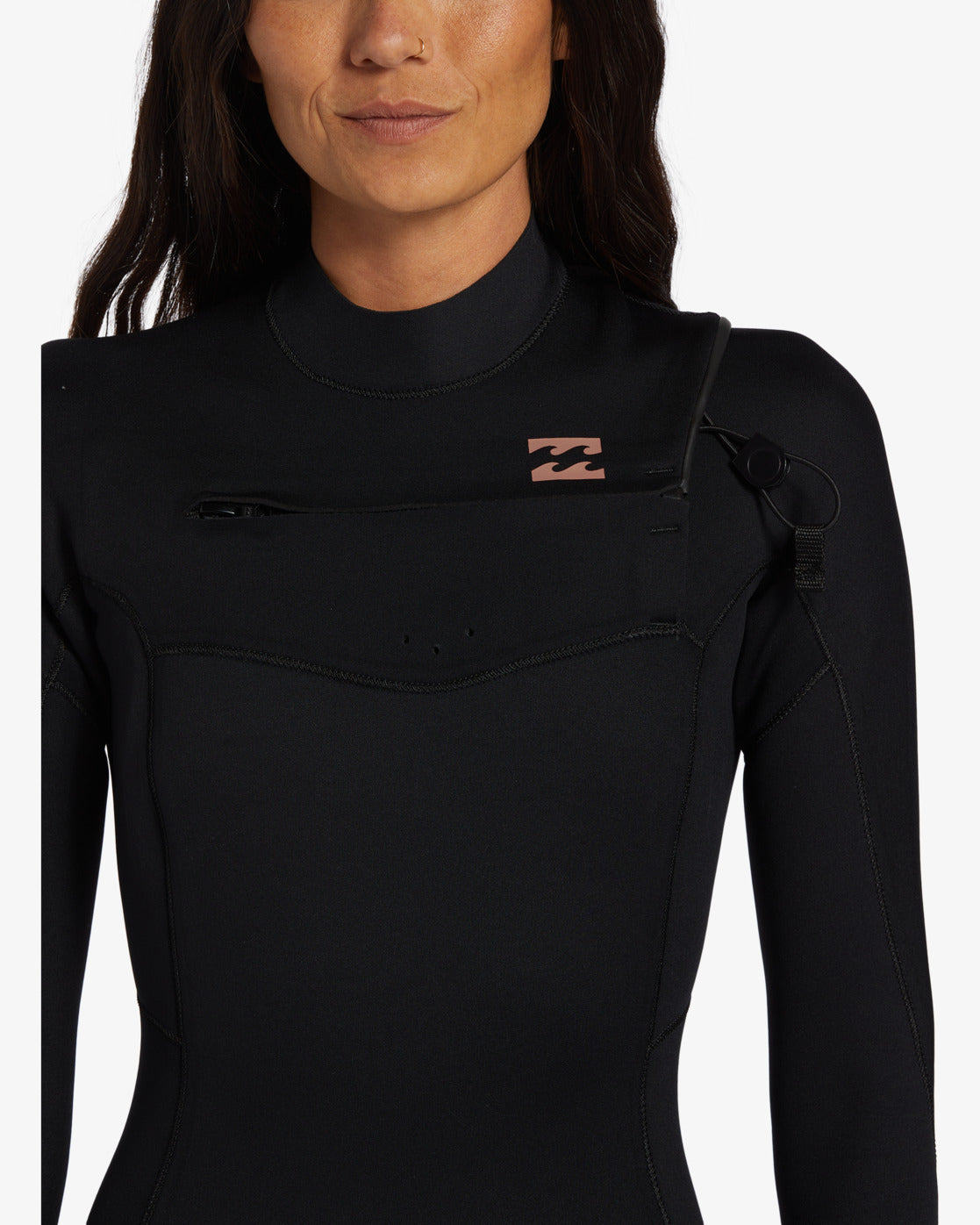 Billabong 4/3mm Foil GBS Chest Zip Wetsuit - Black
