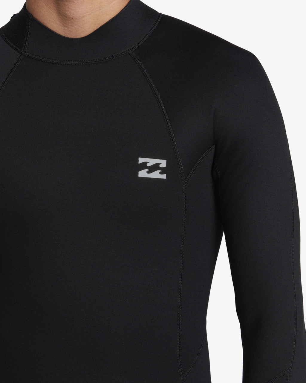Billabong 3/2mm Foil Flatlock Back Zip Wetsuit - Black