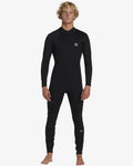 Billabong 3/2mm Foil Flatlock Back Zip Wetsuit - Black